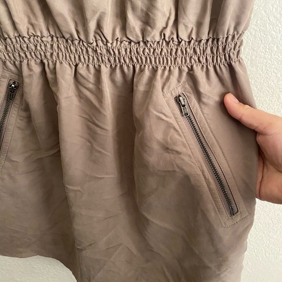 💥H&M Women Tan Mini Dress 8 - Picture 5 of 13